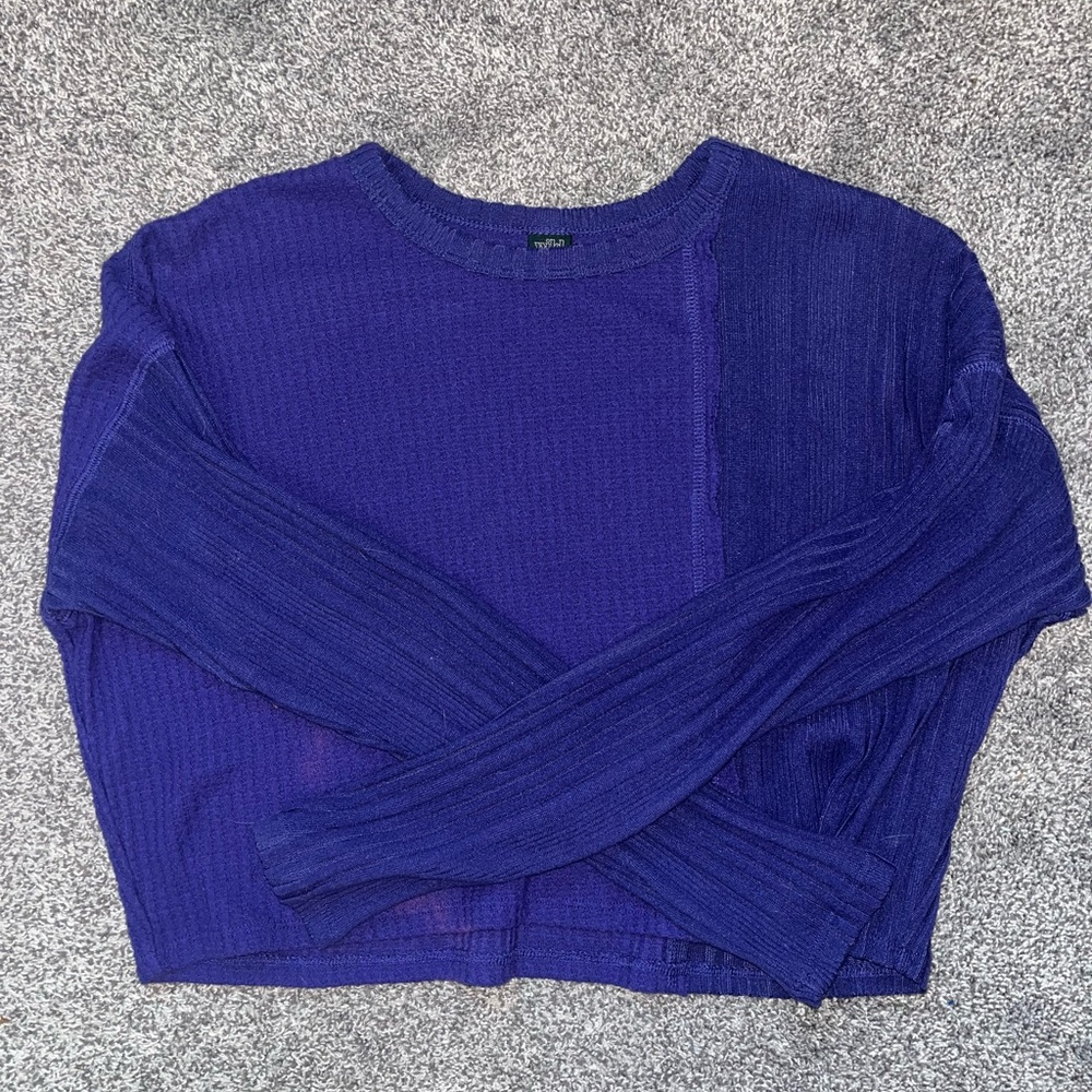 Wild Fable Deep Purple Knit Sweater